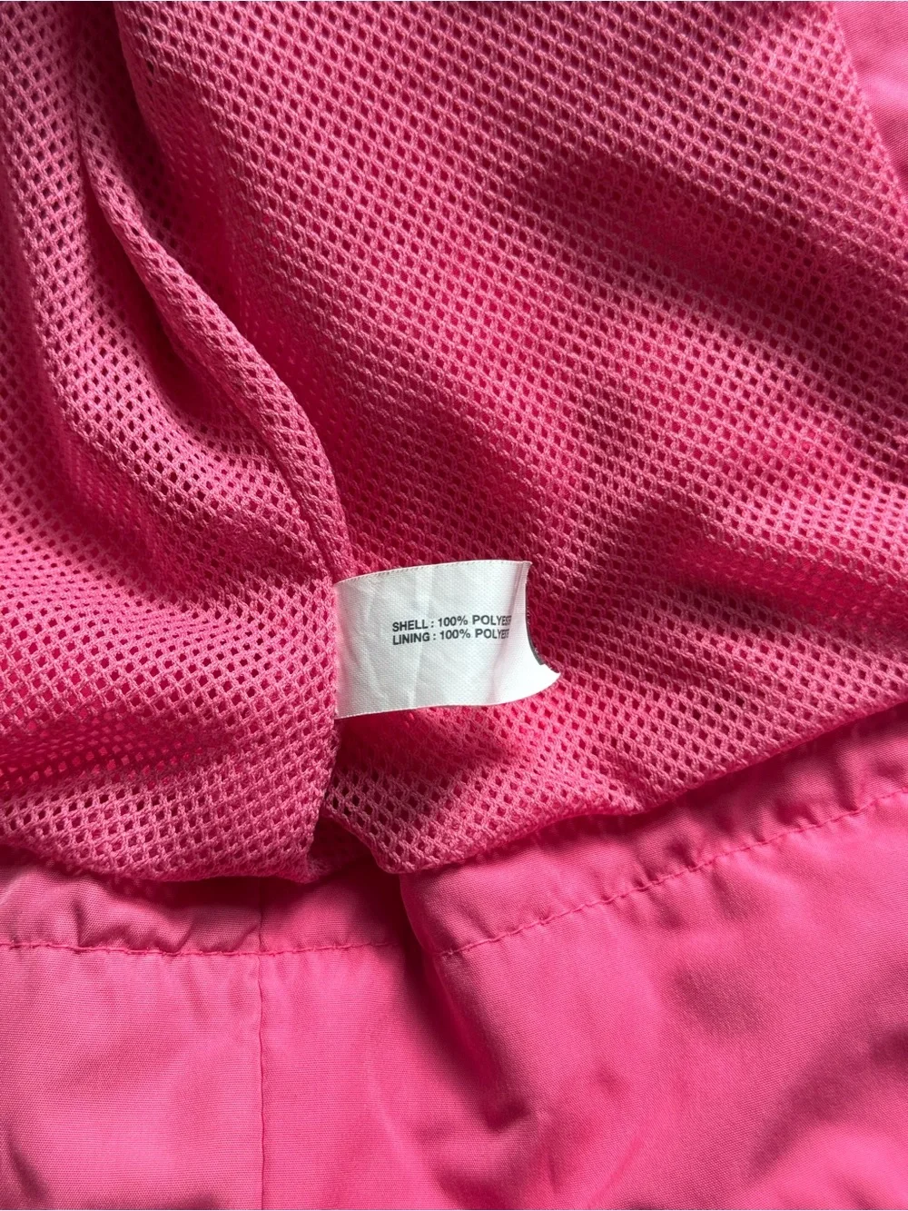 Baby GAP Y2K Lightweight Hooded Pink Windbreaker Rain Jacket — 2 years